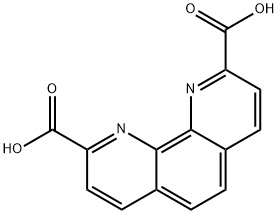 1,10-PHENANTHROLINE-2,9-DICARBOXYLIC ACID 구조식 이미지