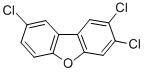 2,3,8-TRICHLORODIBENZOFURAN Structure