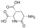 2,3-Piperidinedicarboxylicacid,5-amino-6-oxo-,[2S-(2alpha,3alpha,5alpha)]-(9CI) Structure