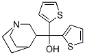 1-Azabicyclo[2.2.2]oct-3-yl(di-2-thienyl)methanol Structure