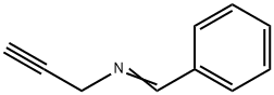 N-벤질리덴-2-프로피닐아민 구조식 이미지