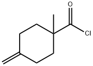 Cyclohexanecarbonyl chloride, 1-methyl-4-methylene- (9CI) Structure