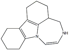 1,2,3,4,8,9,10,11-OCTAHYDRO[1,4]DIAZEPINO[6,7,1-JK]CARBAZOLE HYDROCHLORIDE Structure