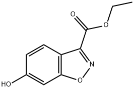 ETHYL 6-HYDROXYBENZO[D]ISOXAZOLE-3-CARBOXYLATE Structure