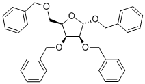벤질2,3,4-트리-O-벤질-알파-D-만노피라노사이드 구조식 이미지