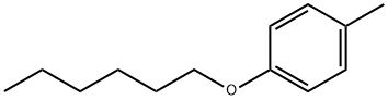 Benzene, 1-(hexyloxy)-4-methyl- 구조식 이미지