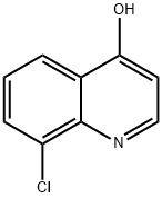 8-CHLORO-4-HYDROXYQUINOLINE Structure