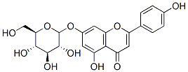 Apigenin 7-glucoside Structure