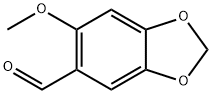 6-METHOXY-BENZO[1,3]DIOXOLE-5-CARBALDEHYDE Structure