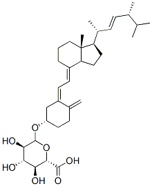 비타민D2글루코시듀로네이트 구조식 이미지