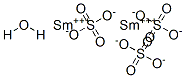 samarium(III) sulfate hydrate Structure