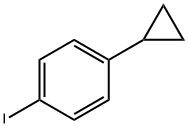 BENZENE, 1-CYCLOPROPYL-4-IODO- Structure