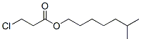 3-Chloropropanoic acid 6-methylheptyl ester Structure