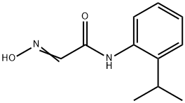 Acetamide, 2-(hydroxyimino)-N-[2-(1-methylethyl)phenyl]- Structure