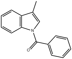 1-benzoyl-3-methyl-1H-indole 구조식 이미지