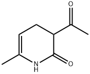 2(1H)-Pyridinone, 3-acetyl-3,4-dihydro-6-methyl- (9CI) 구조식 이미지