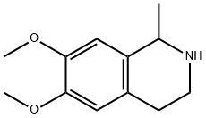 6,7-DIMETHOXY-1-METHYL-1,2,3,4-TETRAHYDROISOQUINOLINE Structure