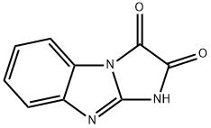 1H-Imidazo[1,2-a]benzimidazole-2,3-dione(9CI) Structure
