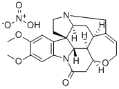 BRUCINE NITRATE Structure