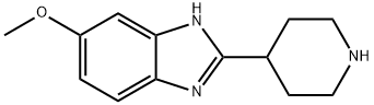 1H-Benzimidazole,5-methoxy-2-(4-piperidinyl)-(9CI) Structure