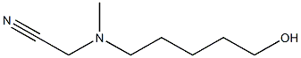 Acetonitrile, [(5-hydroxypentyl)methylamino]- (9CI) Structure