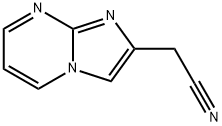 2-(iMidazo[1,2-a]pyrazin-2-yl)acetonitrile Structure