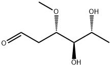 (2R,4S,5R,6R)-4-methoxy-6-methyl-oxane-2,5-diol 구조식 이미지