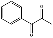 1-Phenyl-1,2-propanedione 구조식 이미지