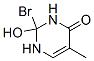 thymine bromohydrin Structure