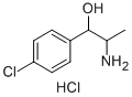 2-Amino-1-(4-chlorophenyl)propan-1-ol 구조식 이미지