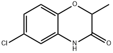 6-CHLORO-2-METHYL-2H-1,4-BENZOXAZIN-3(4H)-ONE Structure