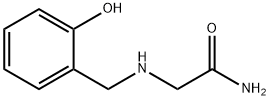 2-[[(2-hydroxyphenyl)methyl]amino]acetamide Structure