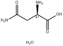 D(-)-Asparagine monohydrate 구조식 이미지