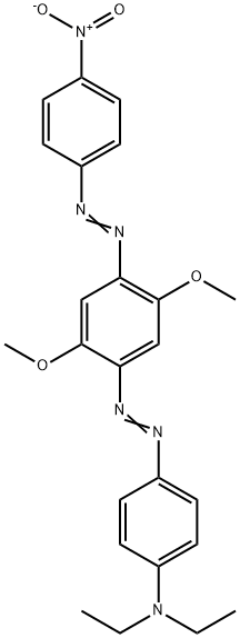 N,N-diethyl-4-[[2,5-dimethoxy-4-[(4-nitrophenyl)azo]phenyl]azo]aniline Structure