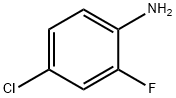 클로로(4-)-2-플로로아닐린 구조식 이미지