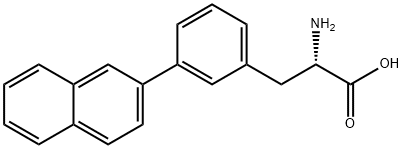 DL-2-AMINO-3-(3-NAPHTHALEN-2-YL-PHENYL)-PROPIONIC ACID Structure