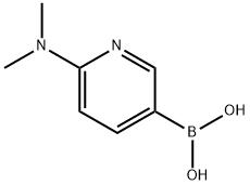 2-(Dimethylamino)pyridine-5-boronic acid hydrate Structure