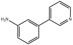 3-Pyridin-3-ylaniline 구조식 이미지