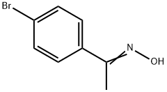 Ethanone, 1-(4-bromophenyl)-, oxime Structure