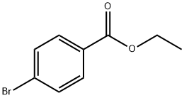 Ethyl 4-bromobenzoate 구조식 이미지