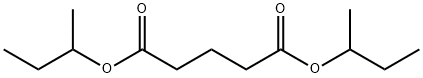 Pentanedioic acid bis(1-methylpropyl) ester Structure