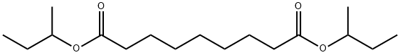 Azelaic acid bis(sec-butyl) ester Structure