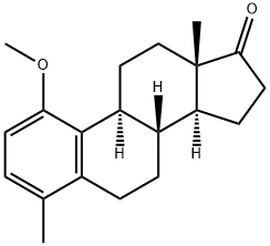 1-Methoxy-4-methylestra-1,3,5(10)-trien-17-one Structure