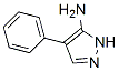 4-PHENYL-1H-PYRAZOL-5-AMINE 구조식 이미지