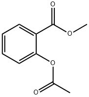 ACETYLSALICYLIC ACID METHYL ESTER 구조식 이미지