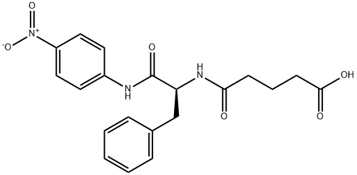 N-GLUTARYL-L-PHENYLALANINE P-NITROANILIDE 구조식 이미지