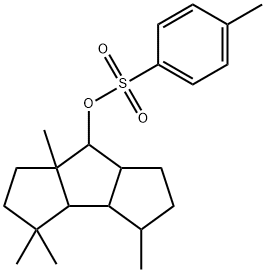 Decahydro-3,3,4,7a-tetramethyl-1H-cyclopenta[a]pentalen-7-ol (4-methylbenzenesulfonate) Structure