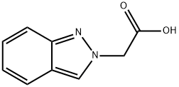 Indazol-2-yl-acetic acid Structure