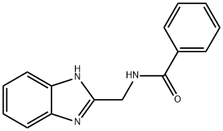 N-(1H-BENZOIMIDAZOL-2-YLMETHYL)-BENZAMIDE Structure