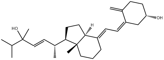 24-hydroxyvitamin D2 Structure